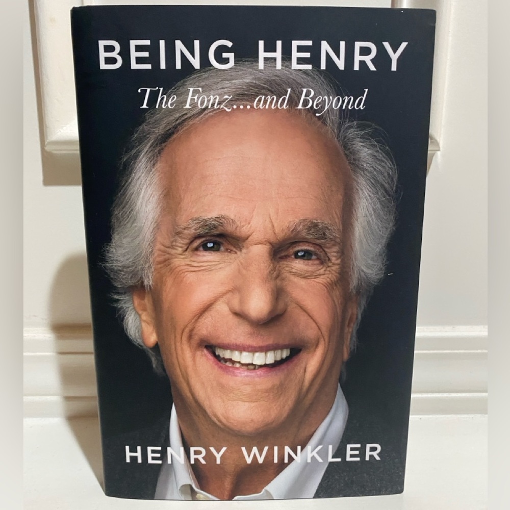 SIGNED Henry Winkler Being Henry 1st Edition Hardcover Book